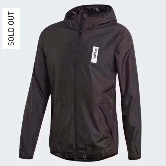 adidas Other - Adidas Men’s Windbreaker Code of Sport Athletic Track Jacket BLACK XXL
